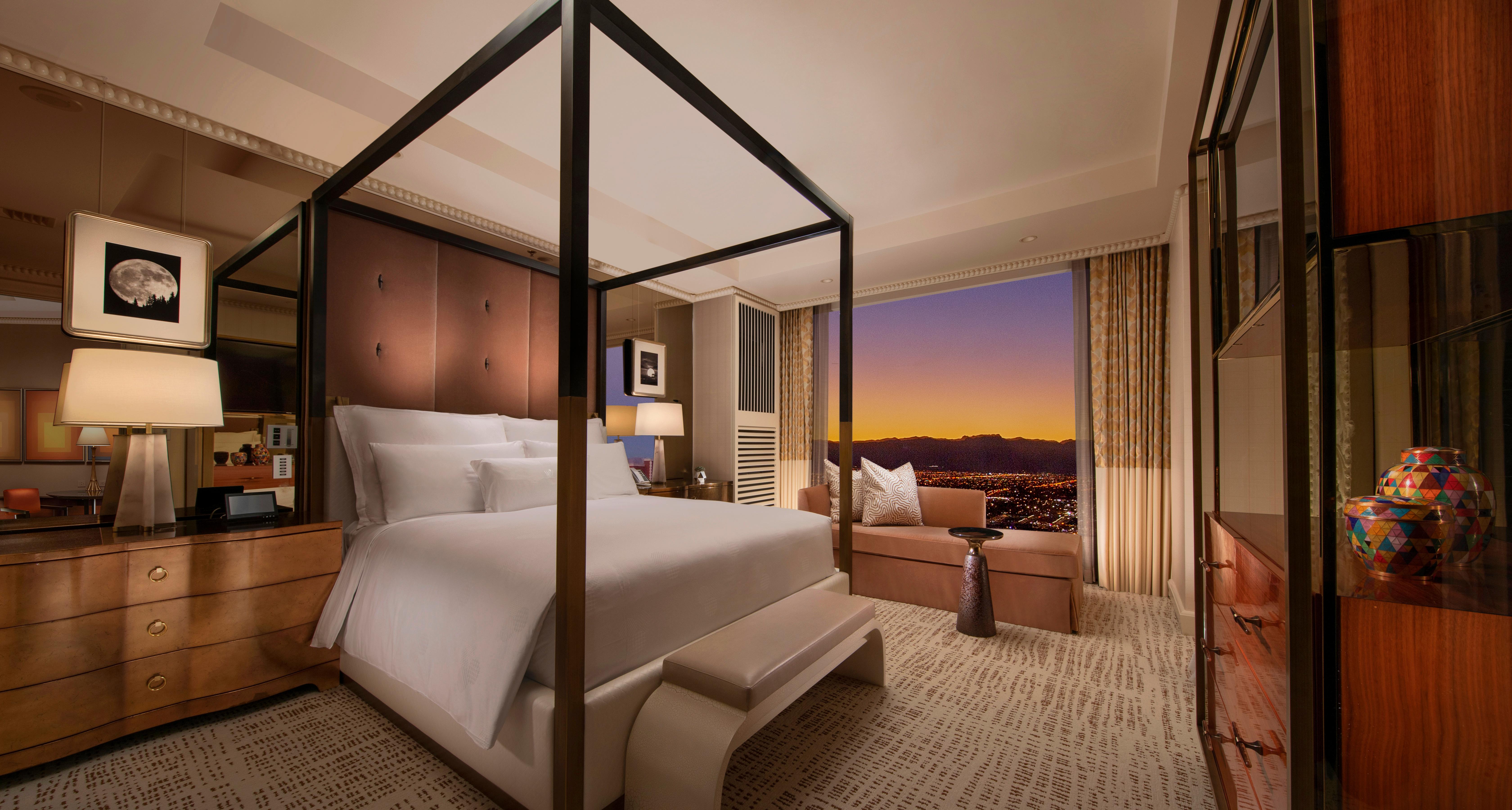 Wynn Λας Βέγκας Εξωτερικό φωτογραφία A bedroom in a Sky Villa